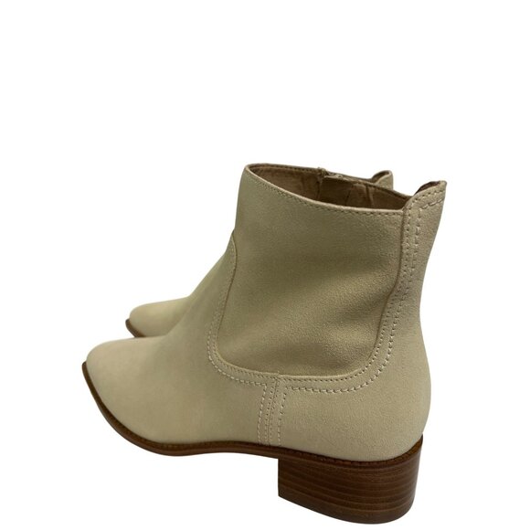 Cole Haan Naia Women's Ankle Boots Tan Suede Chelsea Pointed Toe Size 7 NEW - Picture 4 of 10